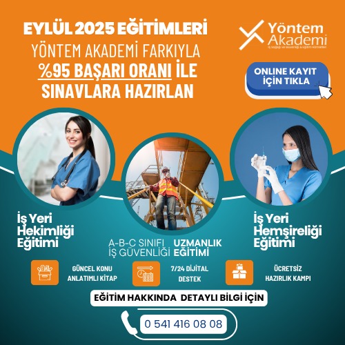 Eylül 2025 Eğitimleri
