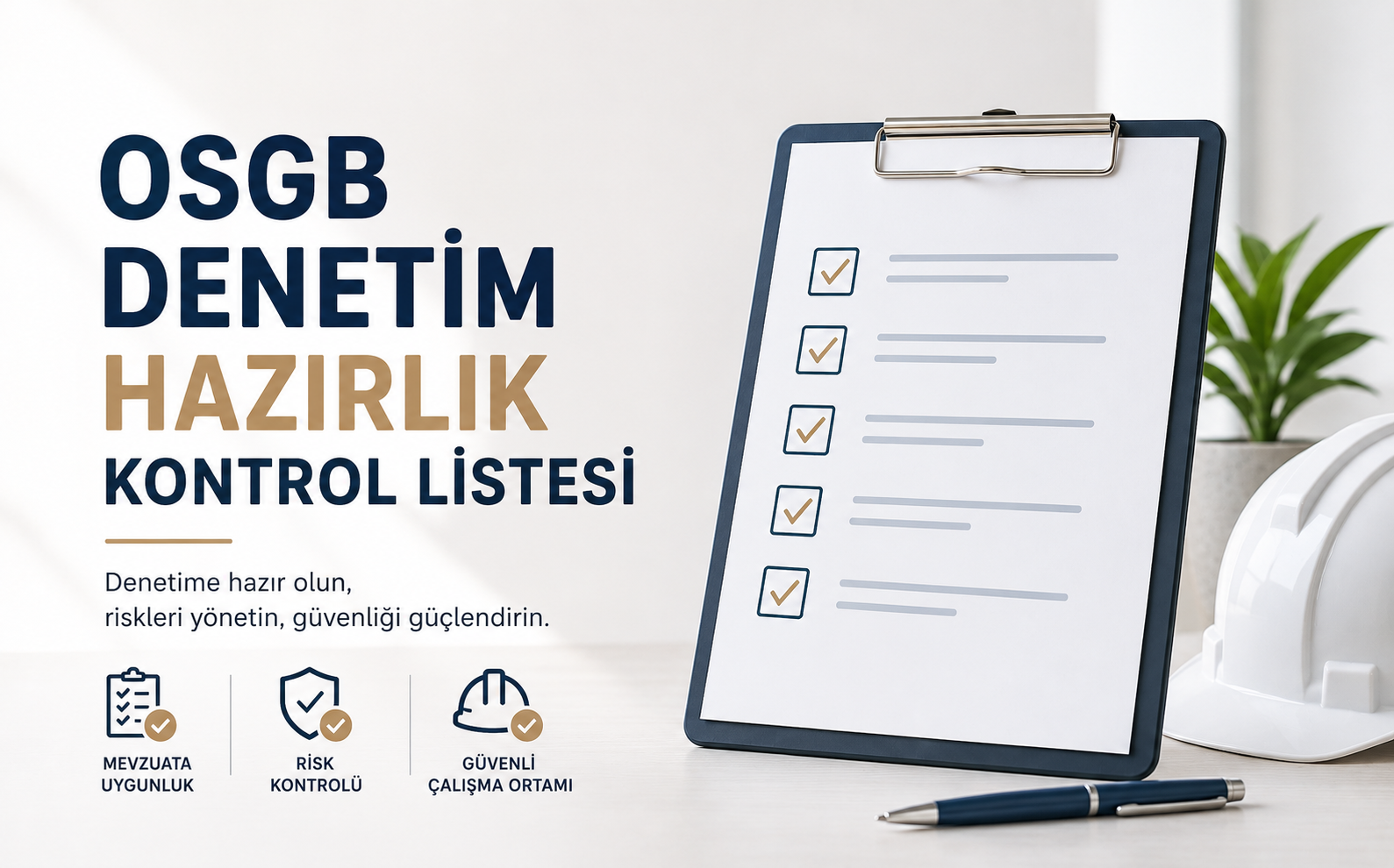 İSG Denetim Hazırlık Kontrol Listesi