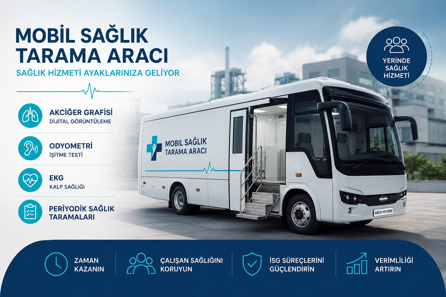 Mobil Sağlık Tarama Aracı Hizmeti